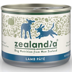 Zealandia Free Range Lamb Canned Dog Food (185g)
