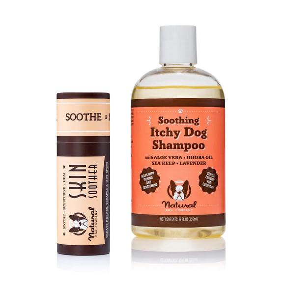 [Bundle Deal] Natural Dog Company Itchy Pup Combo