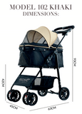 BNDC Pet Stroller 102 (Khaki)