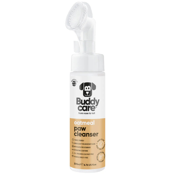 Buddy Care Paw Cleanser - Oatmeal 200ml