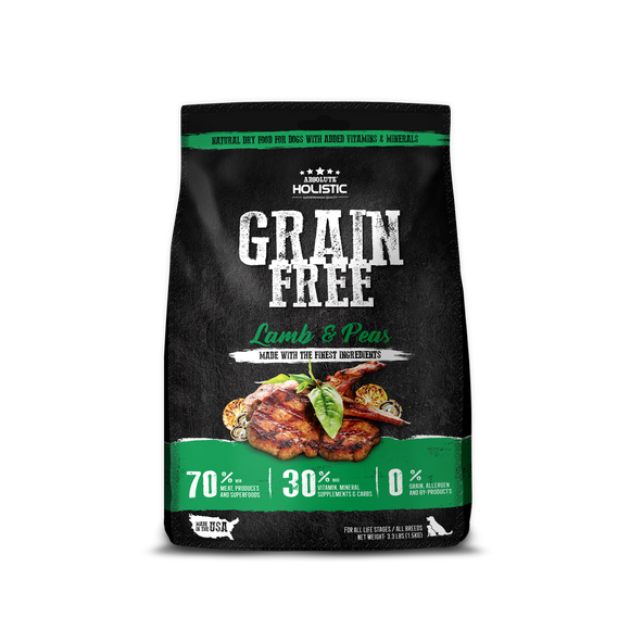 [Sample Size] Absolute Holistic Grain Free Dry Food (Lamb & Peas) for Dogs