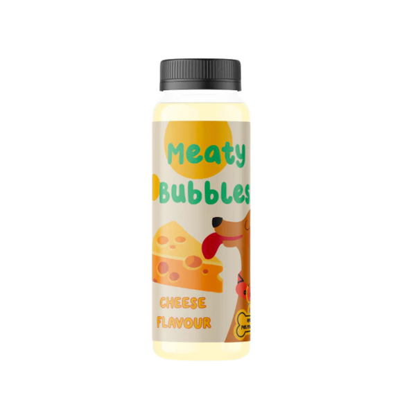 Meaty Bubbles - Cheese Flavour Playtime Toy for Dogs & Cats (150ml)