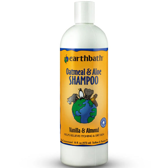 Earthbath Oatmeal & Aloe Shampoo for Dogs & Cats (2 sizes)