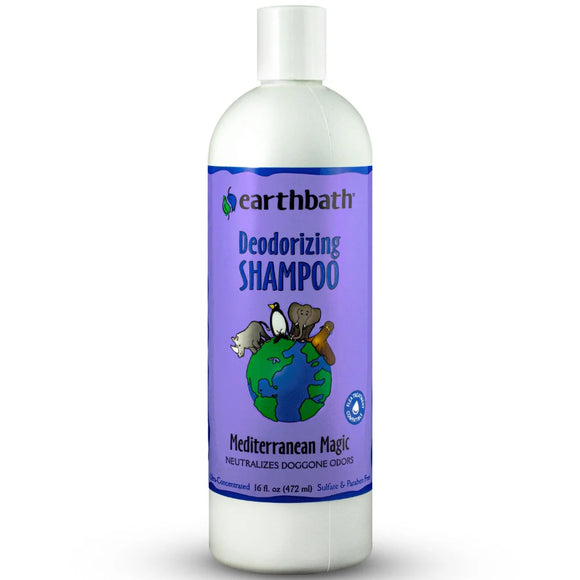 Earthbath Deodorizing (Mediterranean Magic) Shampoo (16oz)
