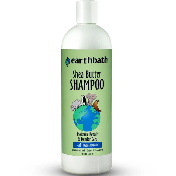 Earthbath Shea Butter Shampoo for Dogs & Cats (2 sizes)