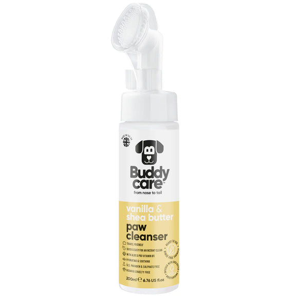 Buddycare Paw Cleanser Vanilla & Shea Butter (200ml)