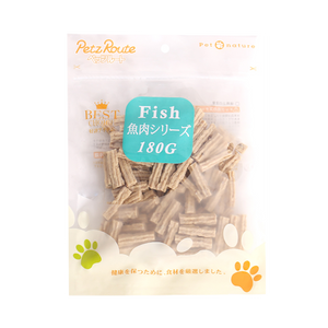 Petz Route Fish Twisted Stick Dog Treats (180g)