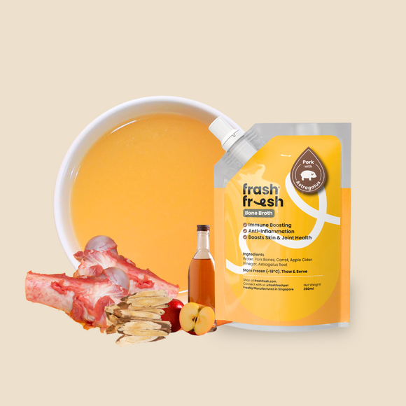 Frashfresh Health Broth For Dogs & Cats (Pork with Astragalus Root) 260ml
