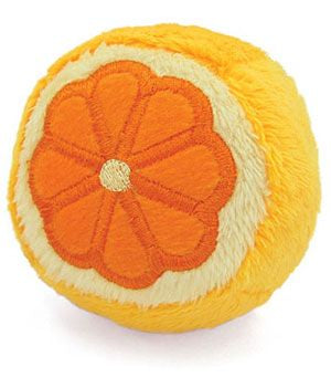 Petz Route Plush Dog Toy (Orange)