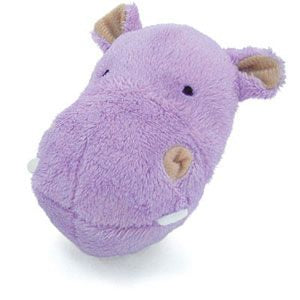 Petz Route Plush Dog Toy (Hippopotamus)