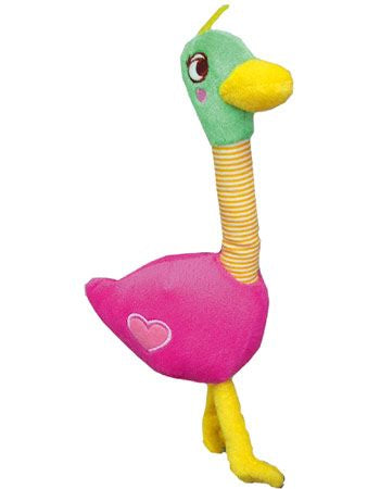 Petz Route Chewing Dog Toy - Ostrich