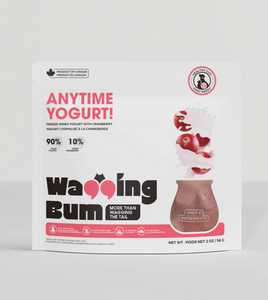 WaggingBum ANYTIME YOGURT! Freeze-Dried Yogurt | Cranberry for Dogs & Cats (56g)