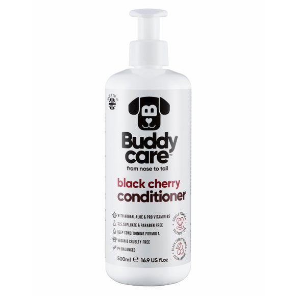 Buddy Care Dog Conditioner - Black Cherry (500ml)