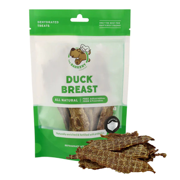The Barkery Duck Breast Treats for Dogs (2 sizes)