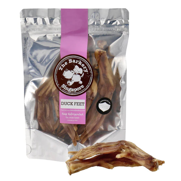 The Barkery Duck Feet Treats for Dogs (2 sizes)