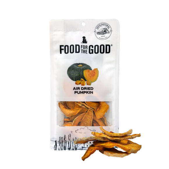 Food For The Good - Air Dried Pumpkin Cat & Dog Treats [Wt : 100g]