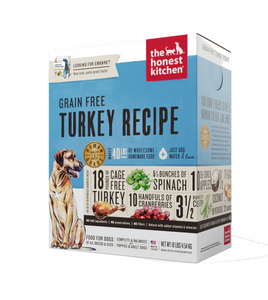 The Honest Kitchen Dehydrated Grain Free Dog Food (Turkey) 2 sizes