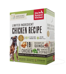 The Honest Kitchen Dehydrated Limited Ingredient Dog Food (Chicken) 2 sizes