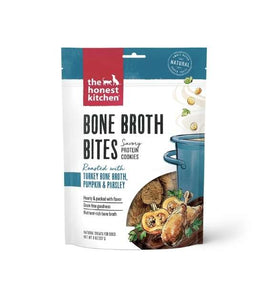 The Honest Kitchen Bone Broth Bites Dog Treat (Turkey & Pumpkin) 8oz