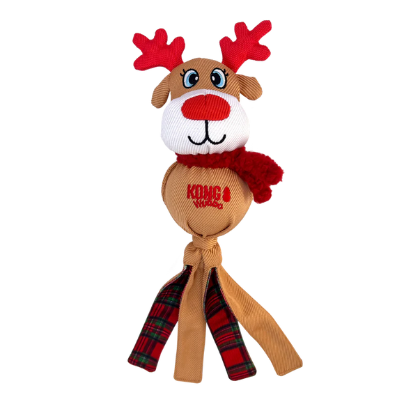 KONG Christmas Holiday Wubba Large - Reindeer