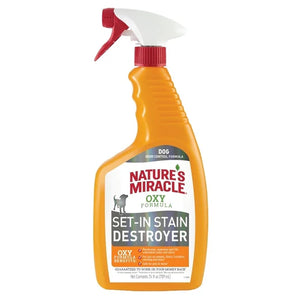 Nature's Miracle Set-In Stain Destroyer Oxy Formula Spray For Dogs (24oz)