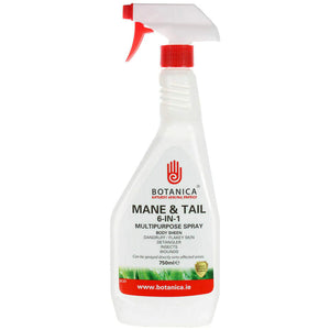 Botanica Mane & Tail 6-in-1 Multipurpose Spray for Dogs & Cats (750ml)