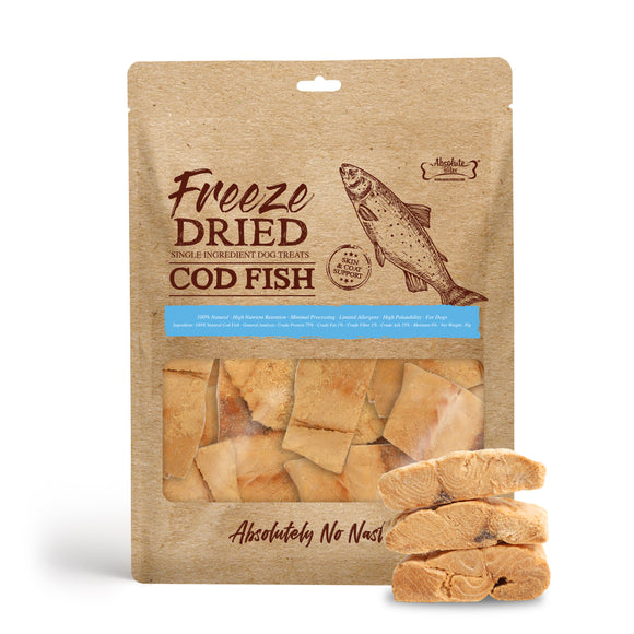 Absolute Bites Freeze Dried Treats (Codfish) for Dogs (30g)