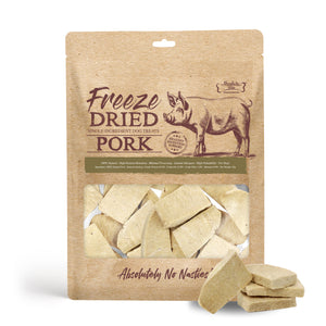 Absolute Bites Single Ingredient Freeze Dried Treats for Dogs - Pork (45g)