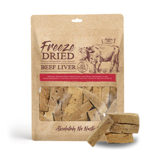 Absolute Bites Single Ingredient Freeze Dried Treats for Dogs - Beef Liver (70g)