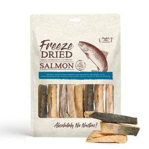 Absolute Bites Single Ingredient Freeze Dried Treats for Cats - Salmon (55g)