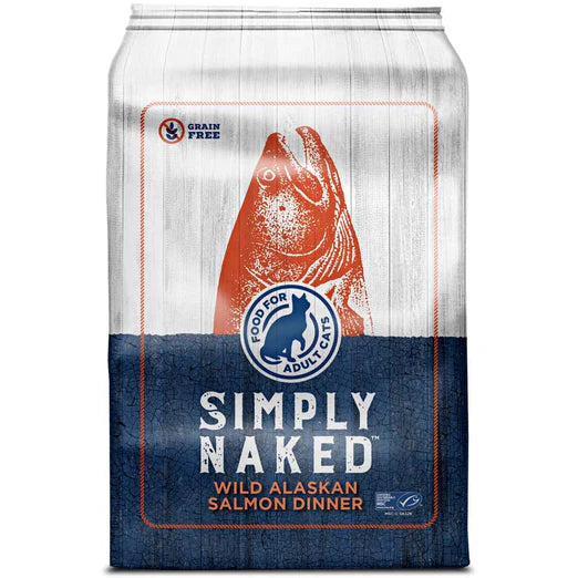 Simply Naked Wild Alaskan Salmon Dinner Grain-Free Adult Dry Food for Cats (2 sizes)