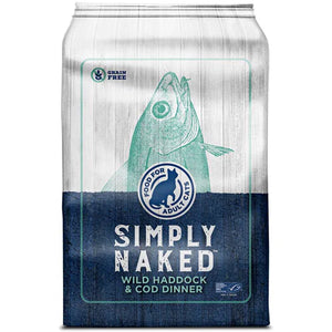 Simply Naked Wild Haddock & Cod Dinner Grain-Free Adult Dry Food for Cats (2 sizes)