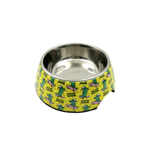 Fuzzyard Easy Feeder Bowl for Dogs (Sk8ter Gator) 3 sizes