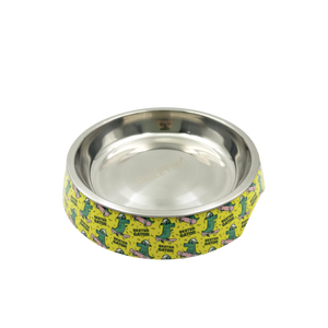Fuzzyard Easy Feeder Bowl for Cats (Sk8ter Gator) One Size