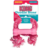 Kong Puppy Goodie Bone with Rope (XS)