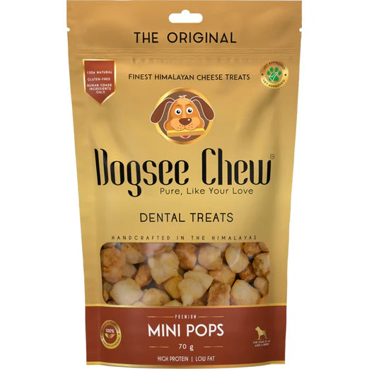 Dogsee Chew Mini Pops Dog Training Treats (70g) - Original