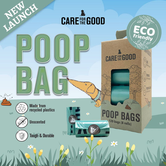 Care For The Good Poop Bags (8 rolls/15 bags)