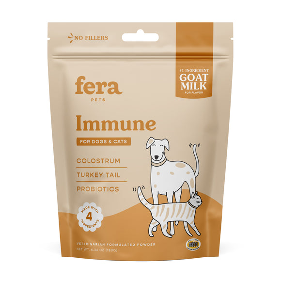 Fera Pet Organics Goat Milk Topper - Immune (180g)