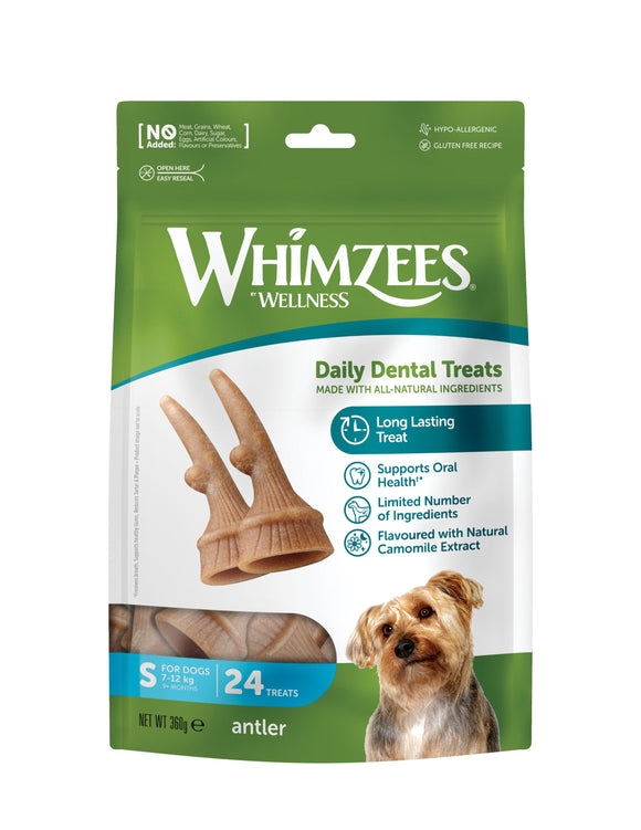 Whimzees Occupy Antler S - Value Bag (24pcs)