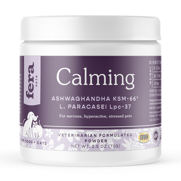 Fera Pet Organics Calming Support for Dogs and Cats (2.5oz)