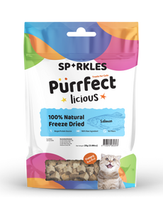Sparkles Freeze Dried Salmon Cat Treats (25g)