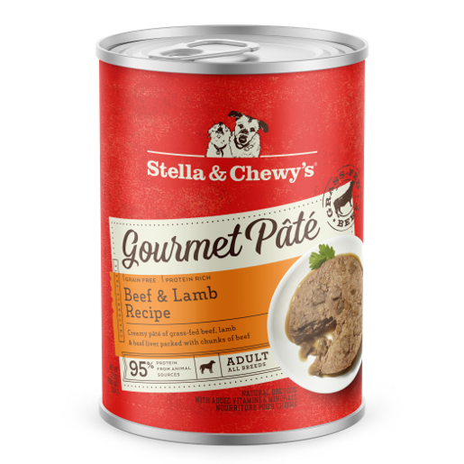 Stella & Chewy’s Gourmet Pate for Dogs with Beef & Lamb (12.5oz)