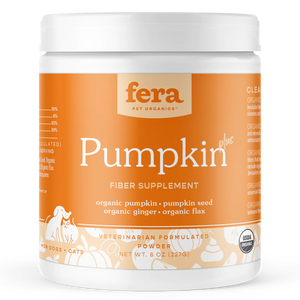 Fera Pet Pumpkin Plus Fiber Support for Dogs and Cats (8oz)
