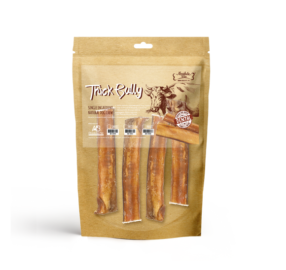 Absolute Bites Thick Bully Stick for Dogs - Medium (5pc)