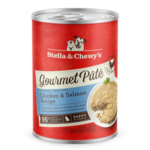 Stella & Chewy’s Gourmet Pate for Puppies with Chicken & Salmon (12.5oz)
