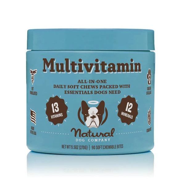 Natural Dog Company Multivitamin Supplement (90 chewable tablets)