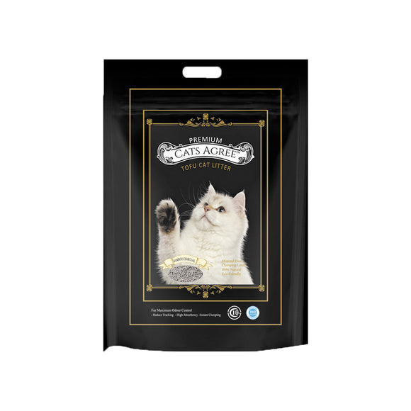 Cat’s Agree Premium Tofu Litter (Charcoal) 2.8kg