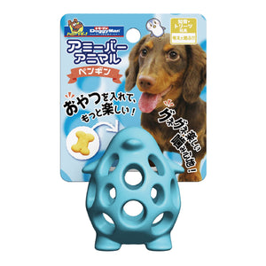 DoggyMan Treat Dispenser Rubber Toy - Penguin