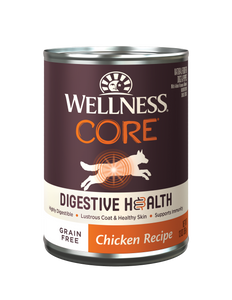 Wellness CORE Digestive Health Chicken Grain Free Wet Canned Food for Dogs (13oz)