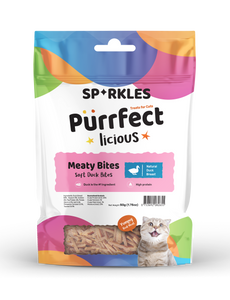Sparkles Soft Duck Bites Cat Treats (50g)